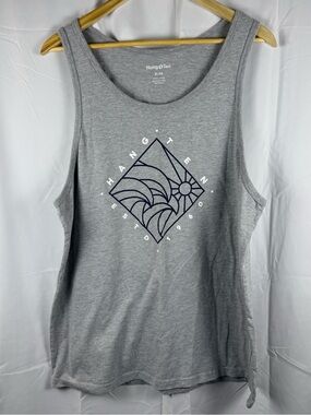 Hang Ten Gray Graphic Tank Top Hang Ten Established 1960 Men’s XL